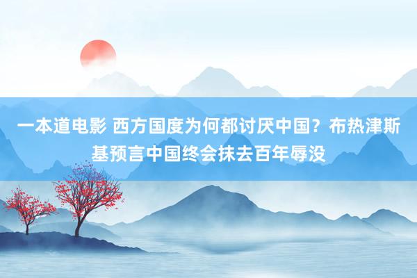 一本道电影 西方国度为何都讨厌中国？布热津斯基预言中国终会抹去百年辱没